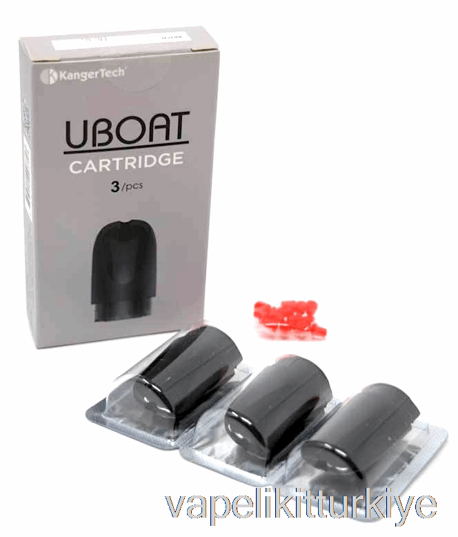 Vape Kalem Vape Mate Kanger Uboat Yedek Pod Kartuşları 1.5ohm Bobinler (3'lü Paket)